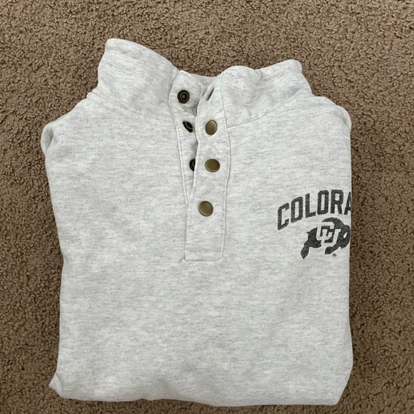 CU BOULDER university of Colorado buffaloes sweatshirt - Picture 2 of 4